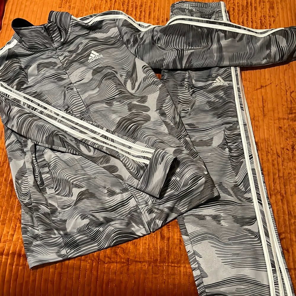 Boys Adidas Track Suit
